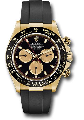 Rolex Yellow Gold Cosmograph Daytona 40mm Watch - Black 