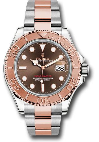 Rolex Steel and Everose Gold Yacht-Master 40mm Watch - Chocolate Dial - 126621 cho