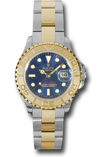 Rolex Steel and Yellow Gold Lady Yacht-Master 29mm Watch - Blue Dial - (Discontinued Model) 169623 b