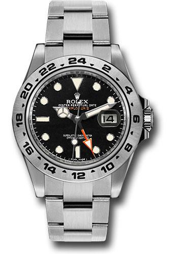 Rolex Oyster Perpetual Explorer II Watch - 42mm, Black Dial, (Discontinued Model)  216570 bk